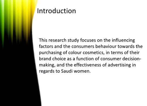Thesis proposal presentation ppt overview slideshows - with 2D and