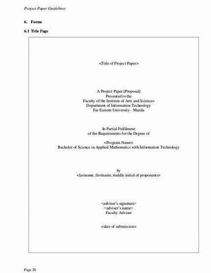 Thesis proposal sample apa cover page good dissertation cover page for