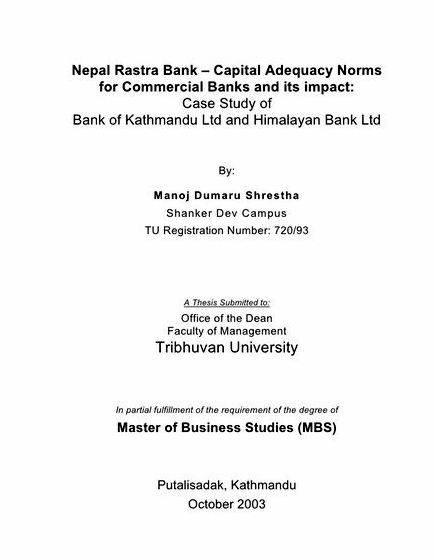 Thesis proposal sample in nepal The pressure