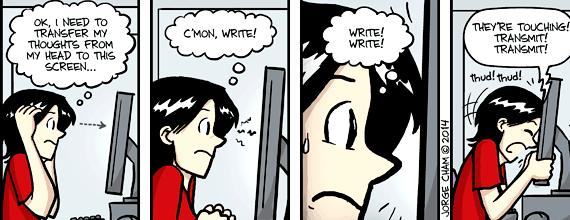 Thesis writing in progress phd comics teamwork your project with