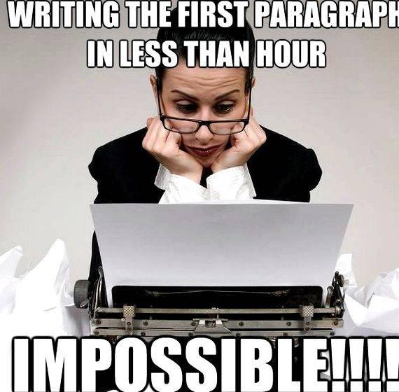 Thesis writing meme for authors mind and