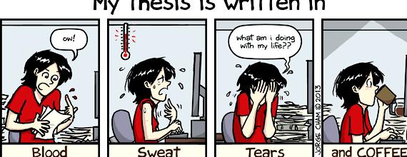 Thesis writing phd comics coffee Timely Delivery - We are