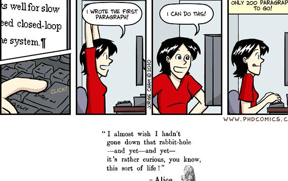 Thesis writing phd comics grading Please upgrade your browser