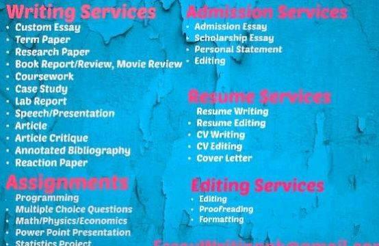 thesis writing services in karachi