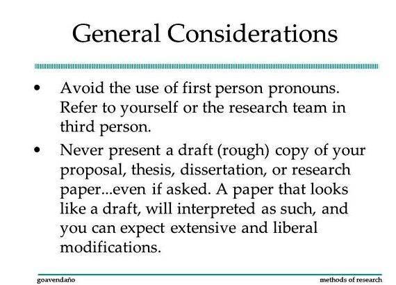 Third person pronouns for thesis proposal 31 scholarship period of my