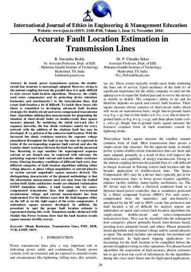 Transmission line protection thesis proposal to protect the transmission and