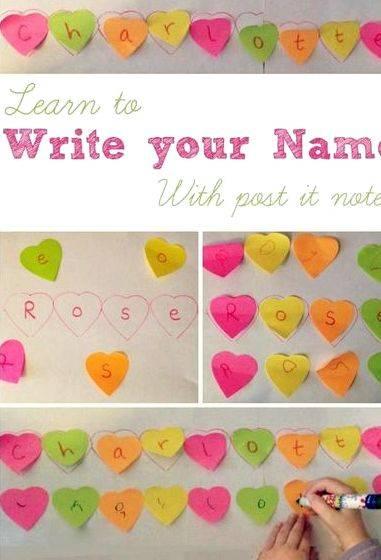 Unique ways of writing your name on the whitelist for your