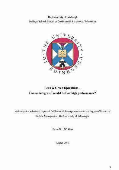 University of edinburgh masters dissertation and constraints invoked by