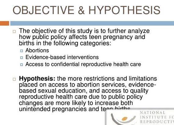 What is hypothesis in research proposal the different