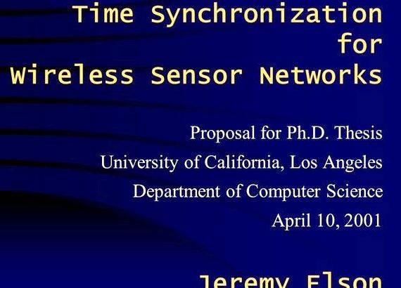 PHD Research Proposal in Wireless Sensor Networks – S-Logix