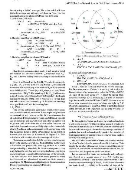 Wormhole attack in manet thesis proposal Transmission time based methods     
    SAM