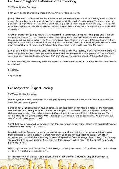 Sample Character Letter To Judge For Child Custody from ihelptostudy.com