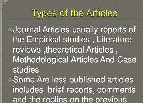 Writing a journal article social sciences you should look at