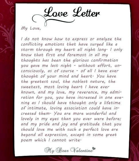 Telling Someone You Love Them Letter from ihelptostudy.com