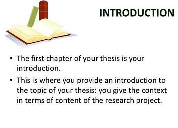 Writing a masters thesis