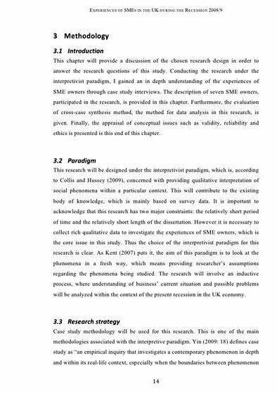 Phd thesis concept paper