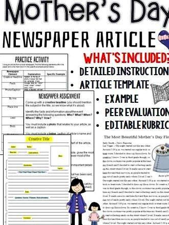 Writing a students newspaper article about your