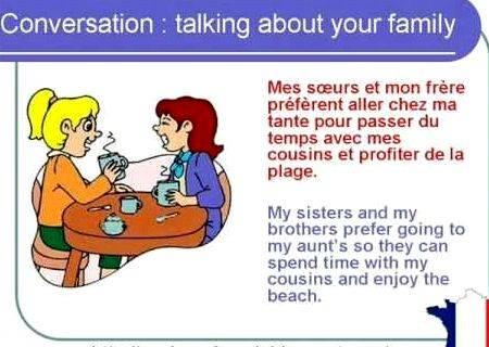how to write an essay about my family in french