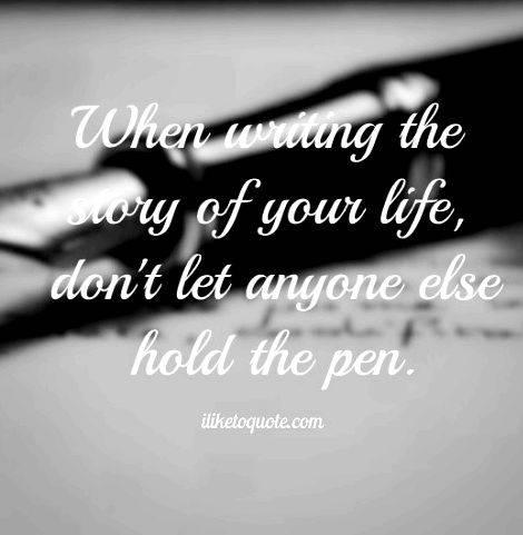 Writing about your life story offer something of