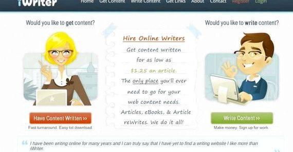 Paid article writing