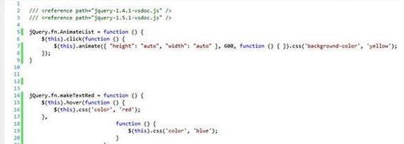 Writing custom functions in jquery to loop through