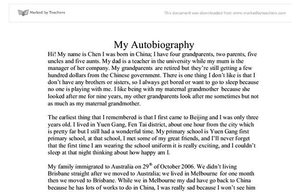 Writing my autobiography essay scholarship essay as unicef