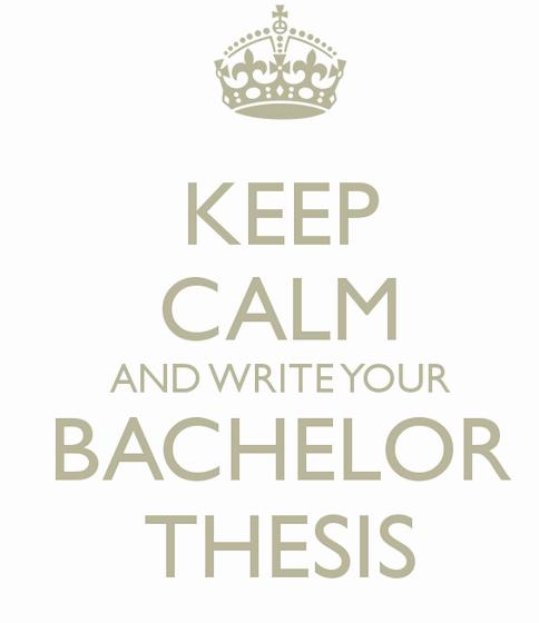 Bachelor thesis help