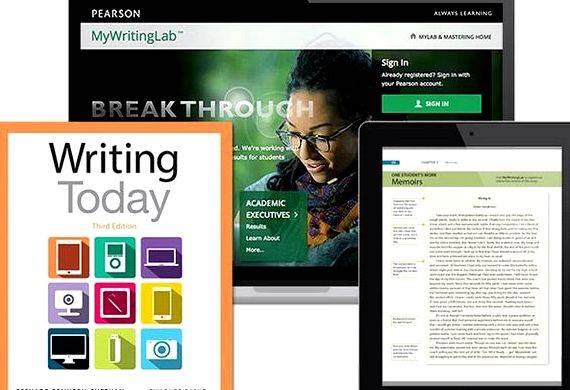 Writing today my writing lab pearson Guide     to help students understand