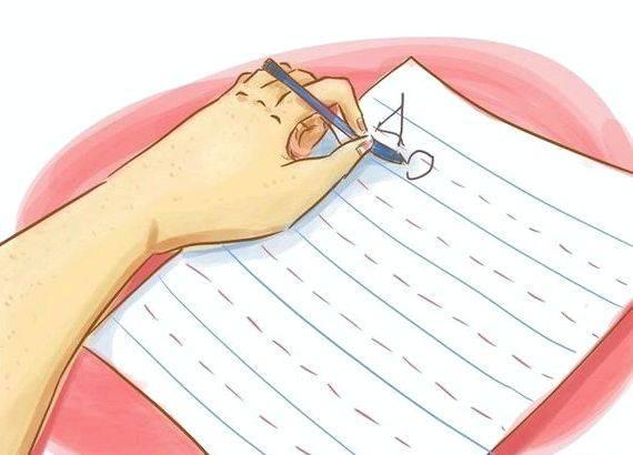 Writing with your less dominant hand not about wanting to