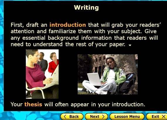 Writing your thesis introduction content good outline shows how