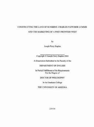Dissertations and theses full text