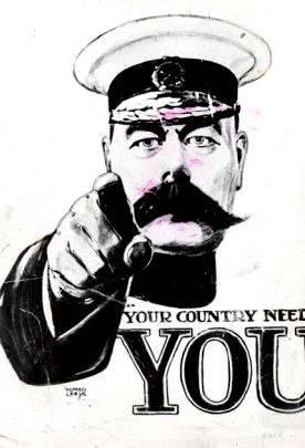 Your country needs you poster without writing t poster from being visually